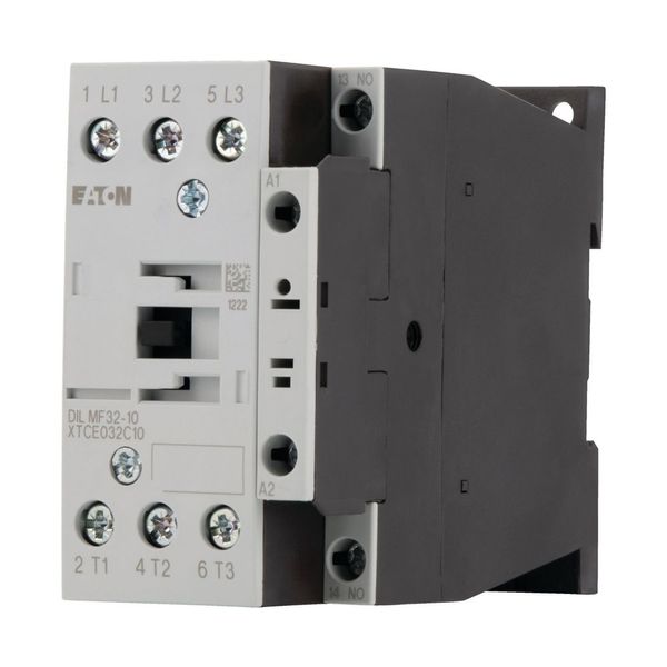 Contactor, 4 pole, AC operation, AC-1: 32 A, 1 N/O, 110 V 50 Hz, 120 V 60 Hz, Screw terminals image 6