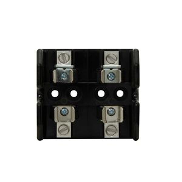 Eaton Bussmann series Class T modular fuse block, 600 Vac, 600 Vdc, 31-60A, Box lug, Two-pole image 1