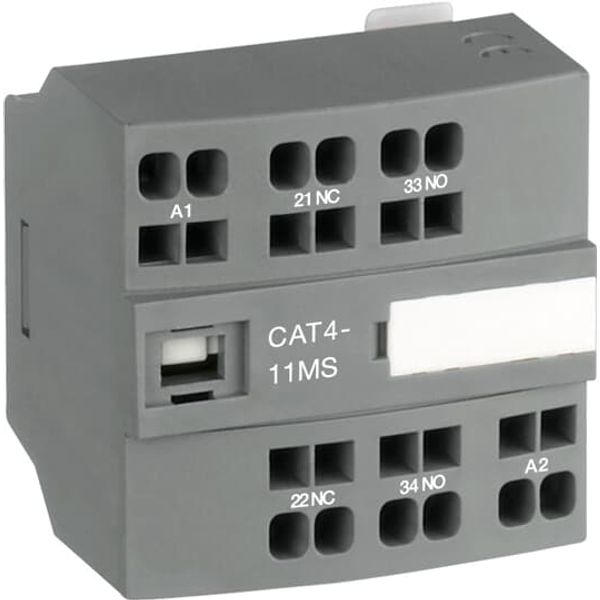 CAT4-11MS Auxiliary Contact / Coil Terminal Block image 2