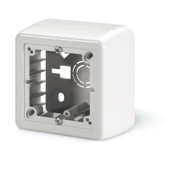 BOX FOR SWITCHES OR SOCKET 60 MM WHITE image 1