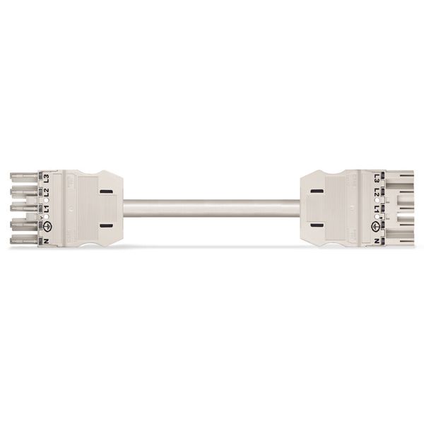 pre-assembled interconnecting cable;Eca;Socket/plug;white image 4
