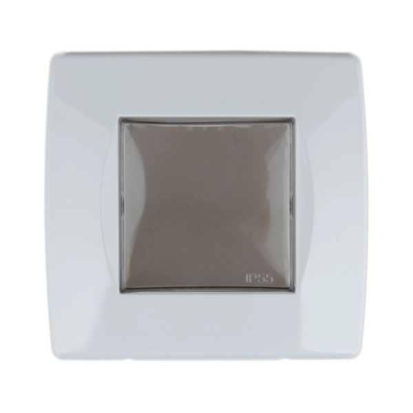 Outdoor flush mount box, IP55, transparent lid, 2M, white image 9