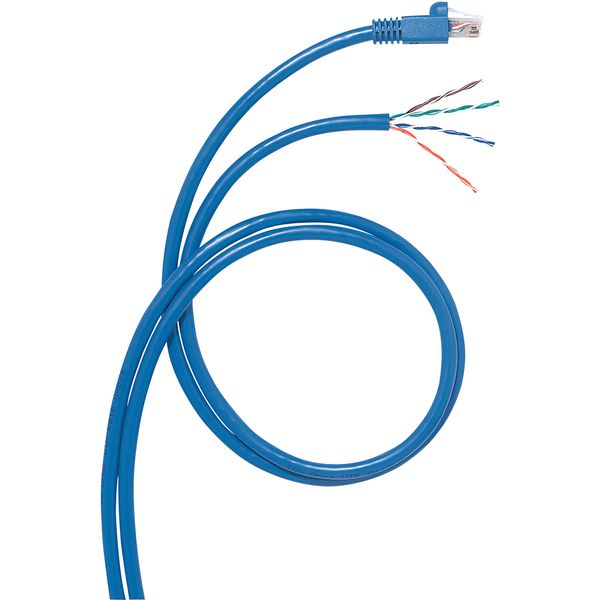 Patch cord RJ45 category 6 U/UTP blue 8 meters image 1