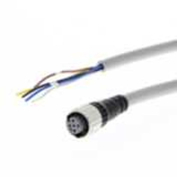 IO-Link cable, Smartclick M12 straight socket (female), 5-poles, A cod image 2