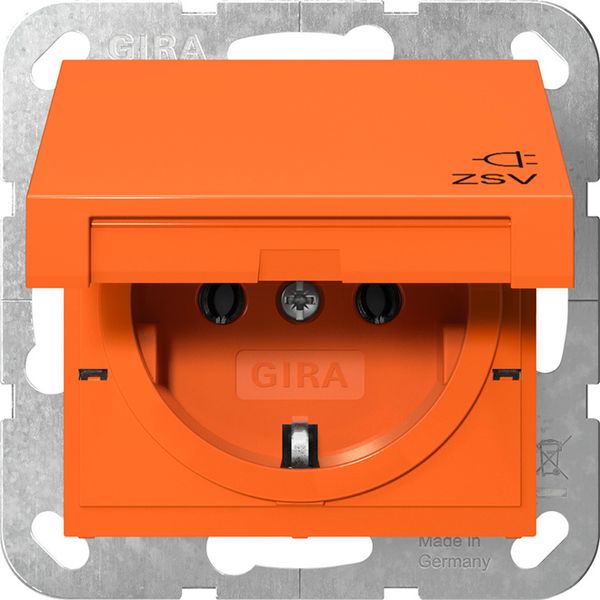 SCHUKO KD impr.ZSV System 55 orange image 1