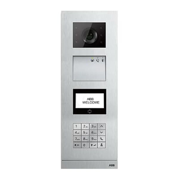 M21351K-A-02 Video outdoor station with keypad, with ID card reader,Aluminum alloy image 2