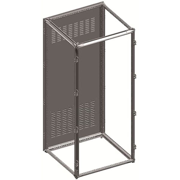 TriLine-R Frame with ventilated rear wall, RAL7036 image 1