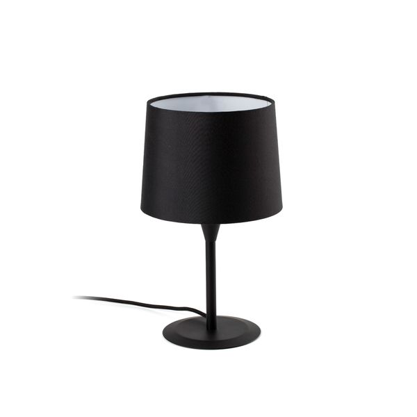 CONGA BLACK TABLE LAMP E27 ø215*160*ø190 BLACK LAM image 1