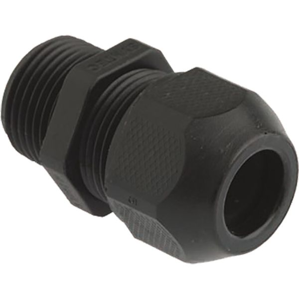 Cable gland Syntec synthetic M20x1.5 black cable Ø 3.0-8.0 mm (UL 5.7-8.0 mm) image 1