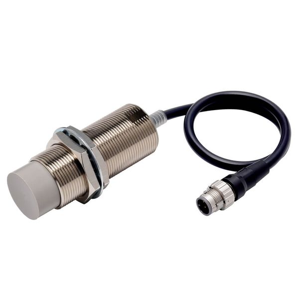 Proximity sensor, inductive, nickel-brass, long body, M30, unshielded, image 3