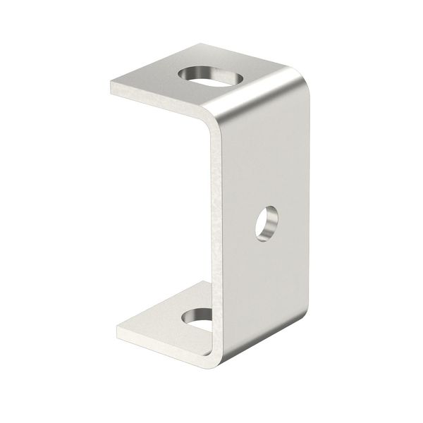 DB A4 Ceiling bracket with side hole 10.5 mm 80x40 image 1