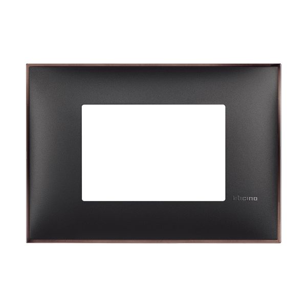 CLASSIA - cover plate 3P black nickel image 1