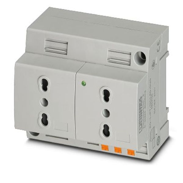 EO-L/PT/SH/LED/DUO - Double socket image 2
