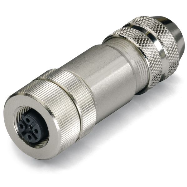 Accessories M12 socket, straight 5-pole image 3