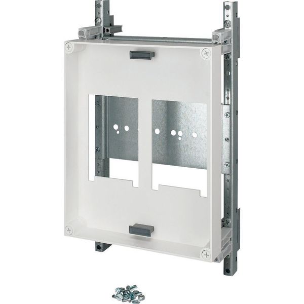 NH switch-disconnectors mounting unit, 160A, WxH=250x300mm, 1x XNH00 4p, mounting on mounting plate image 4