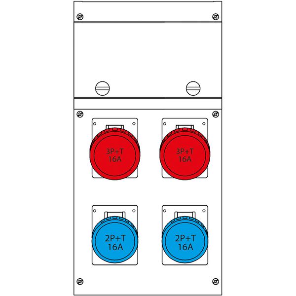 INTERLOCK.SOCKET 32A 2P+E 12h image 2