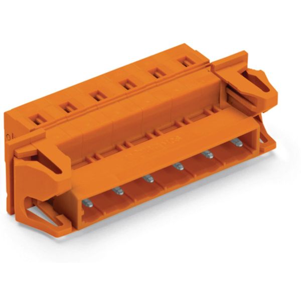 1-conductor male connector CAGE CLAMP® 2.5 mm² orange image 4