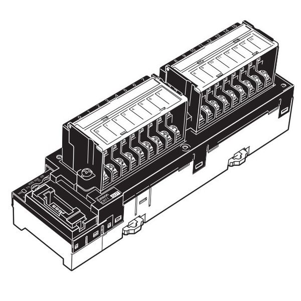 CompoNet I/O unit, 8 x 24 VDC inputs NPN & 8 x transistor outputs NPN image 3