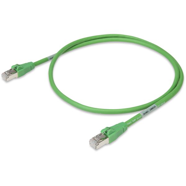ETHERNET cable RJ45, axial locking RJ45, axial locking green image 3