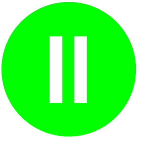 Button plate, mushroom green, II image 2