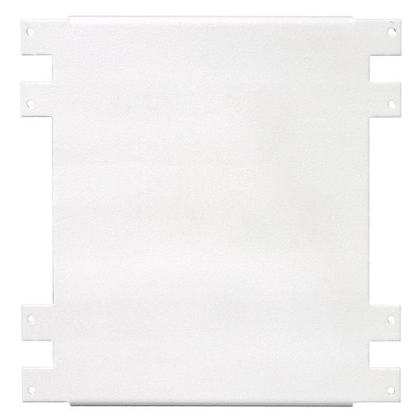 Mounting plate 1cp, 240x248x13mm, 6 module heights image 1