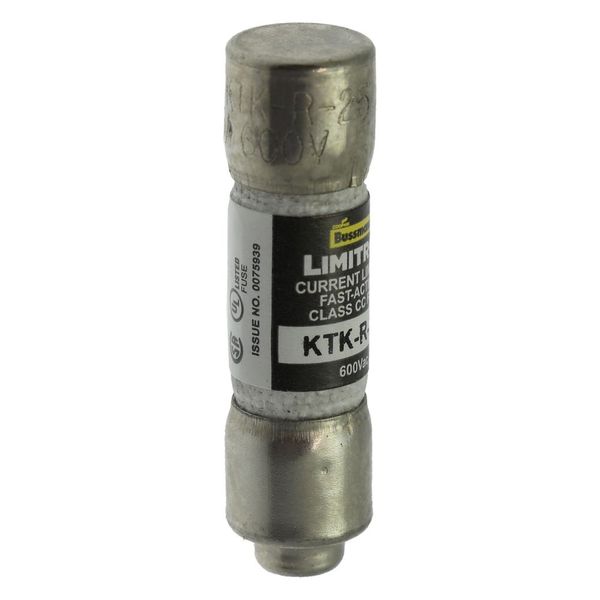 Fuse-link, LV, 25 A, AC 600 V, 10 x 38 mm, CC, UL, fast acting, rejection-type image 5