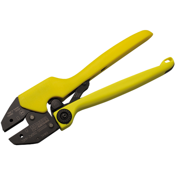 Crimping tool for square crimping (long handels) image 1