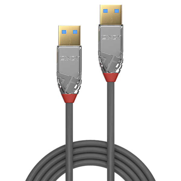 0.5m Cromo USB 3.2 Type A to A Cable, 5Gbps, Cromo Line USB Type A Male to A Male image 2