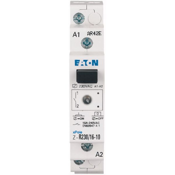 Installation relay, 230 V AC, 1NO, 16A image 4