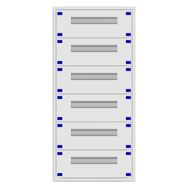 Distribution board insert KVN 60mm, 2-24K, 6-rows image 1