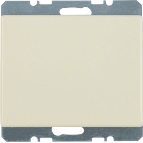 Blind plug centre plate, arsys, white glossy image 1