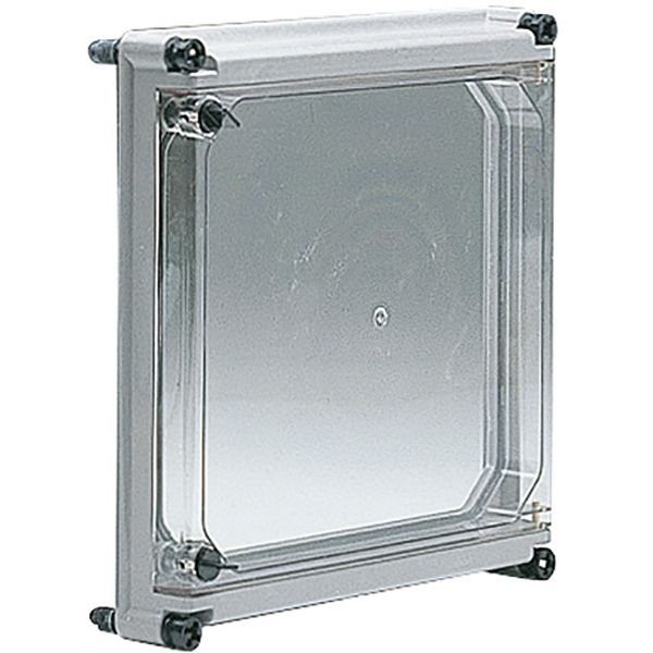 AP71STHC APO 71 Cover (hinged transp.) RAL7035 image 1