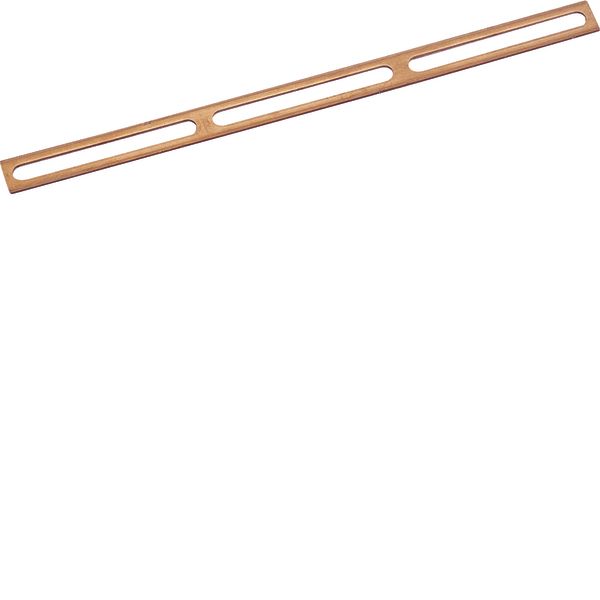 Section rail with quick connection 1pole 10mm² length 191mm Cu without image 1
