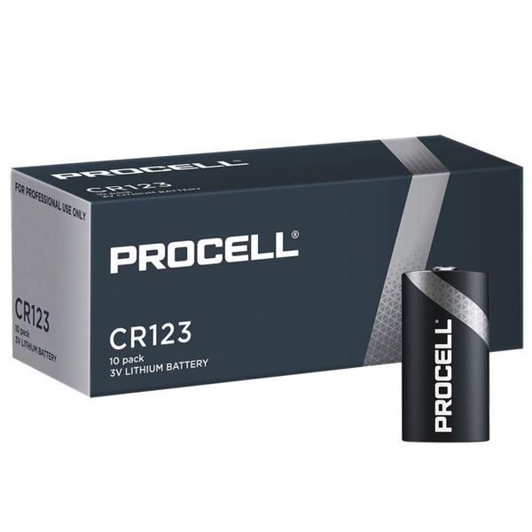 PROCELL Lithium CR123A 10-Pack image 1