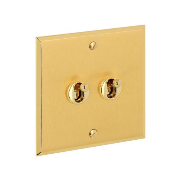 Art d'Arnould universe Double push lever memory 6A - brushed gold image 1