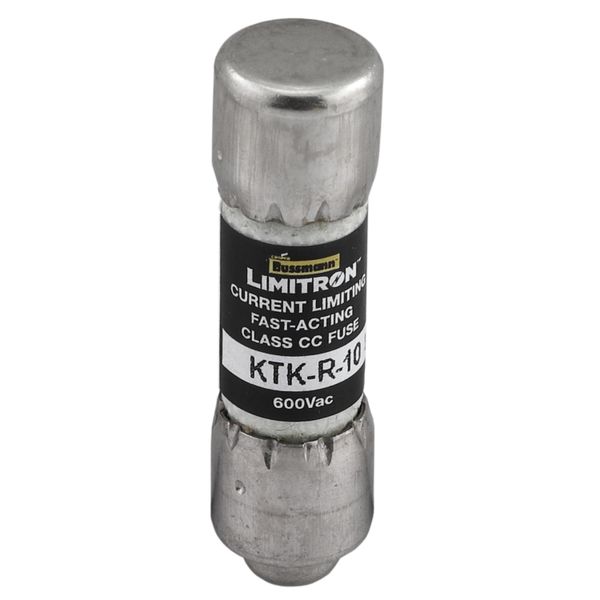 Fuse-link, LV, 10 A, AC 600 V, 10 x 38 mm, CC, UL, fast acting, rejection-type image 6