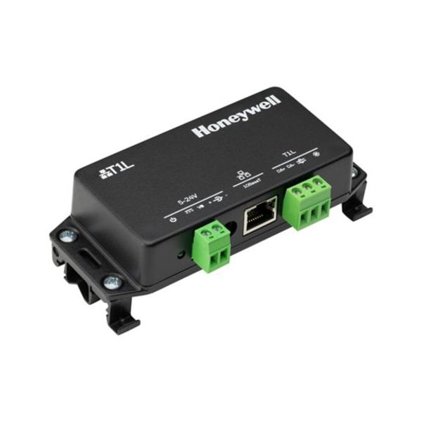 IP-T1L single pair media adapter that allows converting 10BASE-T traffic to 10BASE-T1L with power supply image 1