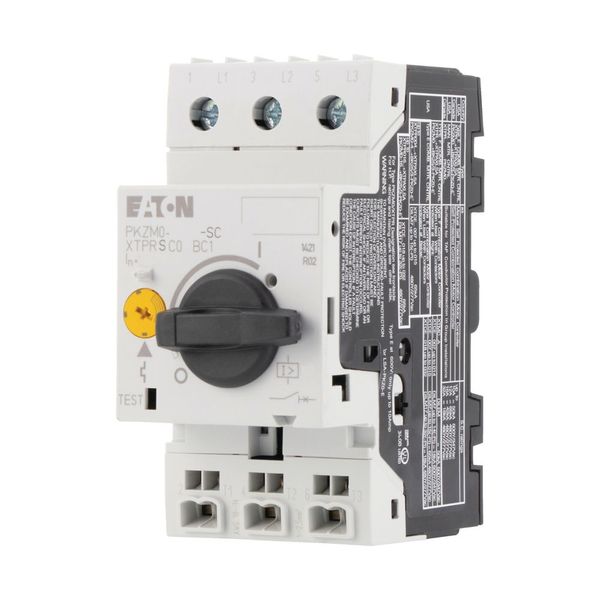 Motor-protective circuit-breaker, 0.09 kW, 0.25 - 0.4 A, Screw terminals on feed side/spring-cage terminals on output side image 7