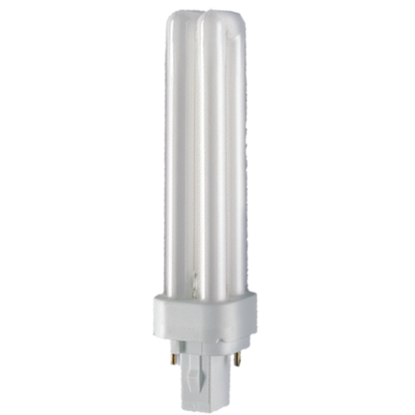 Compact fluorescent lamp Ralux® Duo , RX-D 26W/830/G24D image 2