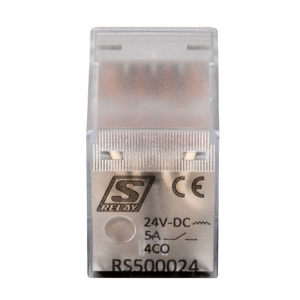 Plug-in Relay 14 pin 4 C/O 5A 24VDC, S-Relay RS5 image 1