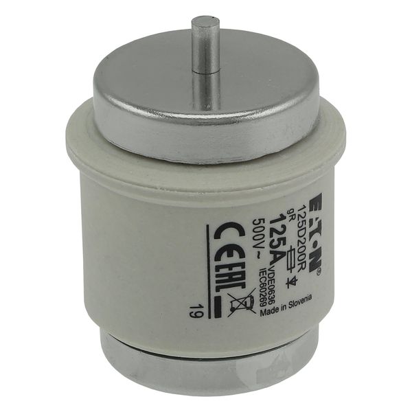 Fuse-link, low voltage, 125 A, AC 500 V, D5, 56 x 46 mm, aR, DIN, IEC, ultra rapid image 8