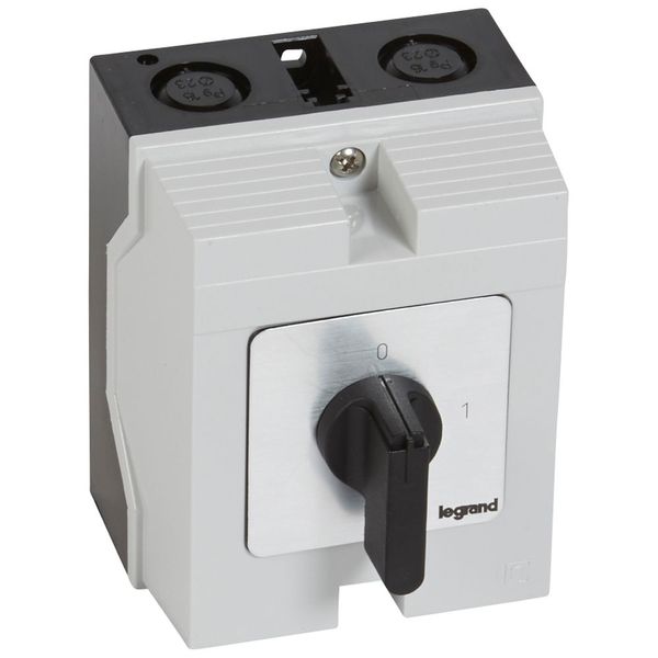 Cam switch - on/off switch - PR 17 - 4P - 20 A - 4 contacts - box 96x120 mm image 1