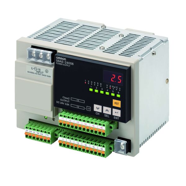 Power supply, 240W, 24VDC, 6 branch output image 2