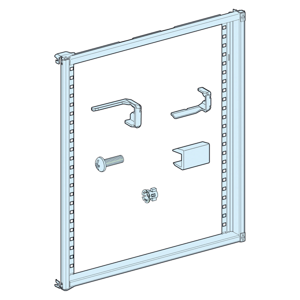 12M HINGED FRONT PLATE SUP.FRAME W650 image 1