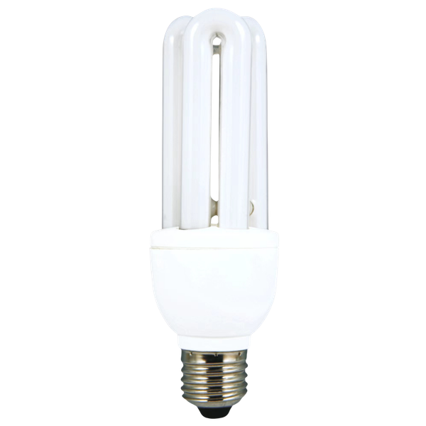Compact Fluorescent Lamp 11W E27 3U 2700K PATRON image 1