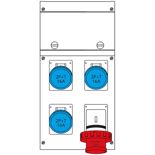 SURF.MOUNT.DISTRIBUTION ASSEMBLY BLOCK4 image 2