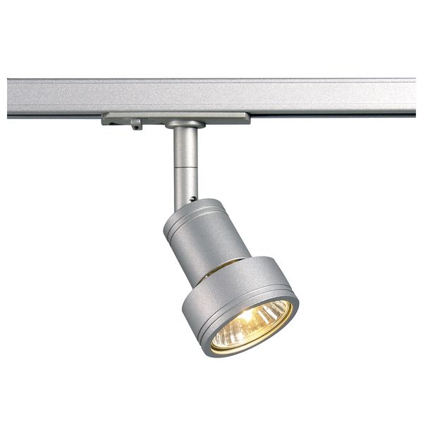 PURI lamp head, GU10, max. 50W, incl. adapter, silvergrey image 2