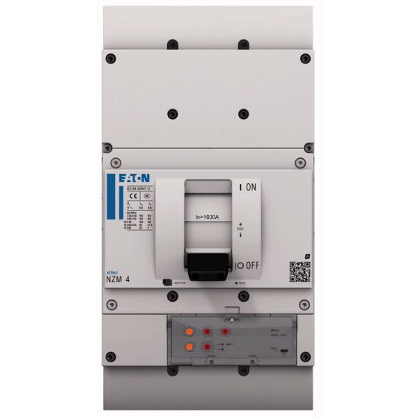 NZM4 PXR20 circuit breaker, 1250A, 4p, variable, screw terminal image 1