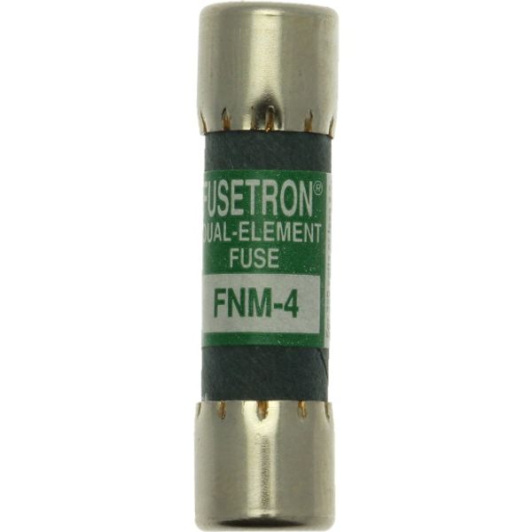 Fuse-link, low voltage, 4 A, AC 250 V, 10 x 38 mm, supplemental, UL, CSA, time-delay image 1