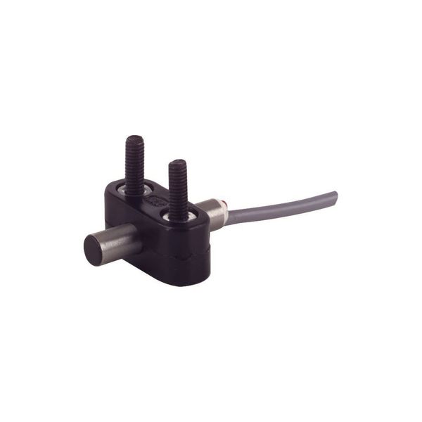 Proximity switch, E57 Miniatur Series, 1 N/O, 3-wire, 10 - 30 V DC, 6,5 mm, Sn= 1 mm, Flush, PNP, Stainless steel, 2 m connection cable image 4